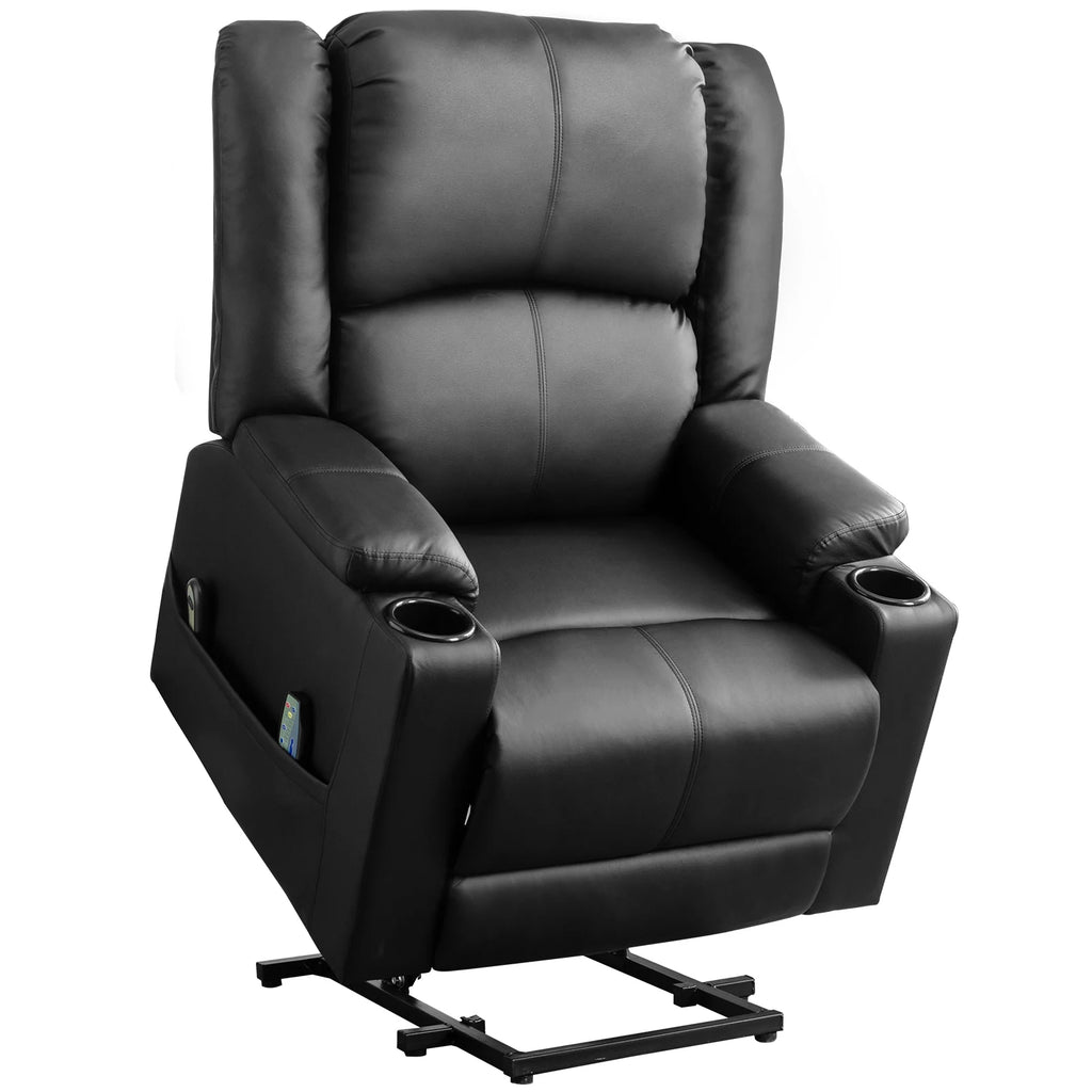 L'Élégant｜Fauteuil Releveur avec Massage & Chaleur Ciblée