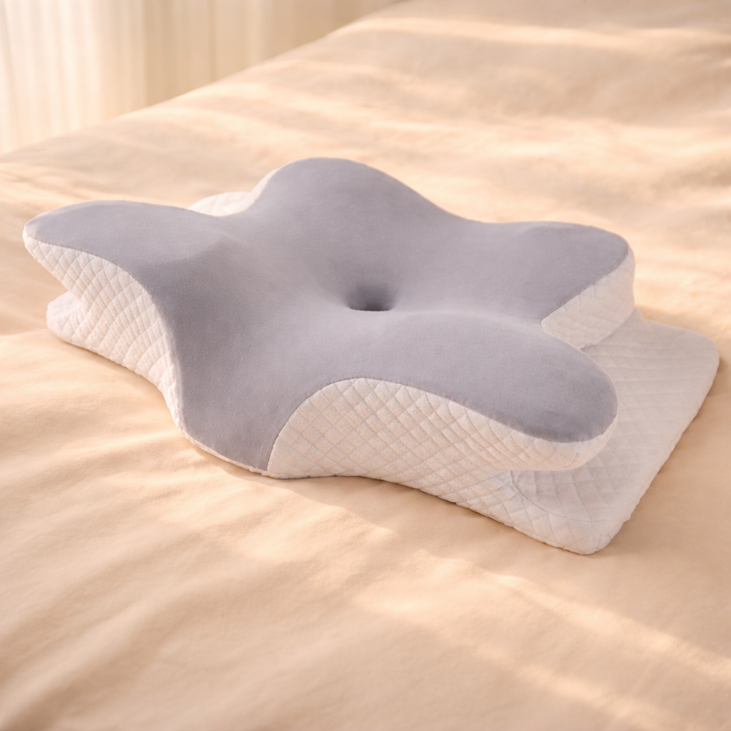 Align™ Oreiller Cervical Anti-Ronflement & Apnée du Sommeil | Alignement et Respiration Optimisée