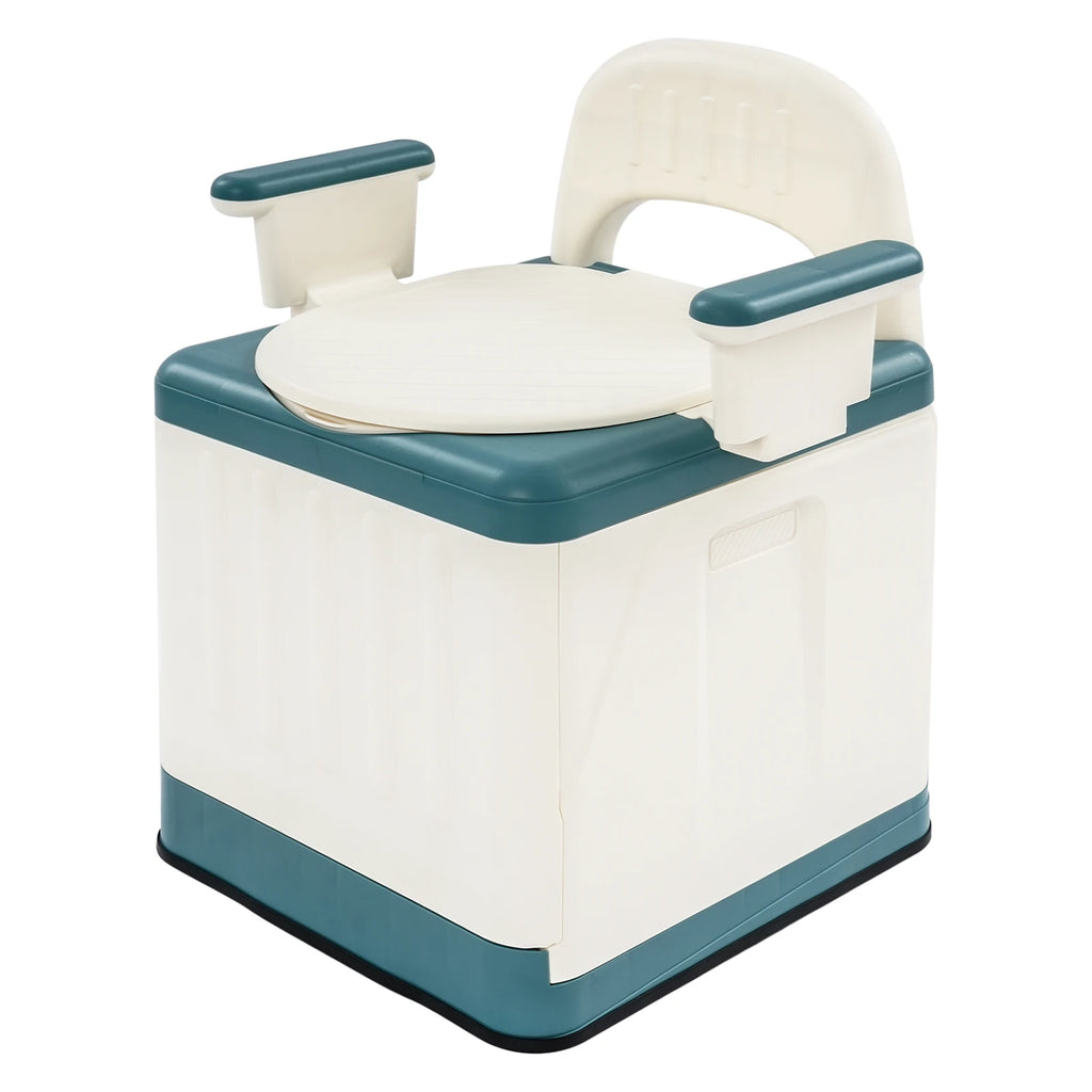 Toilette Portable | Chaise WC Adulte | Capacité 150 kg | 39,5 × 41 cm