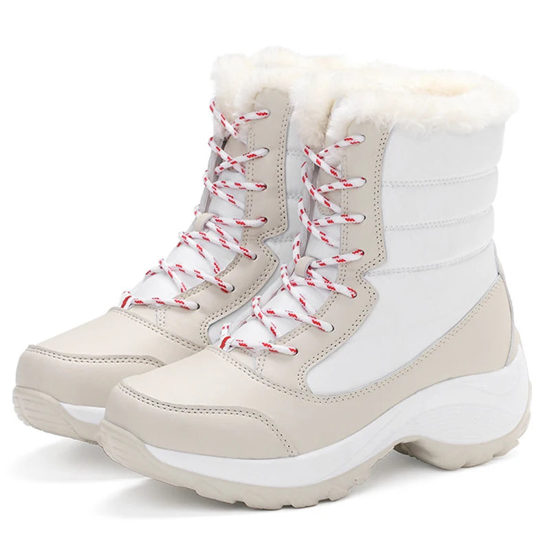 Bottes d'Hiver Ergonomiques｜Imperméables, Doublées & Antidérapantes｜Orthomede