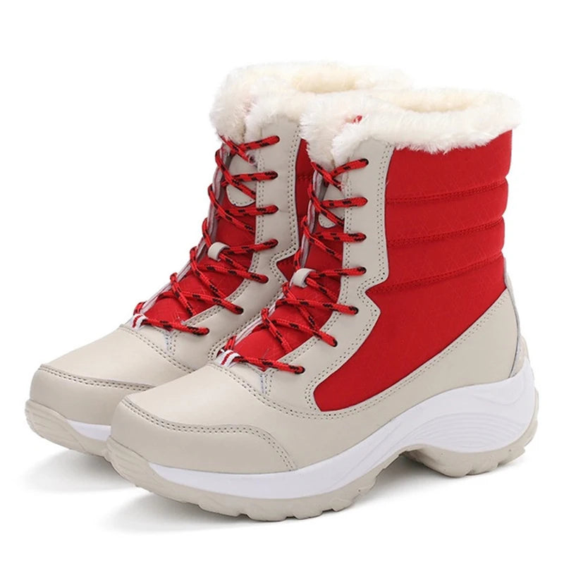 Bottes d'Hiver Ergonomiques｜Imperméables, Doublées & Antidérapantes｜Orthomede