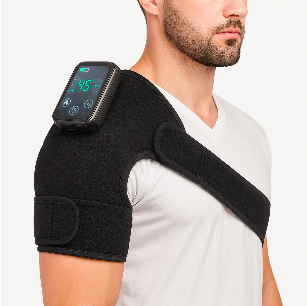 Sangle d’Épaule Ajustable | Chauffante et Compressante | Orthomede