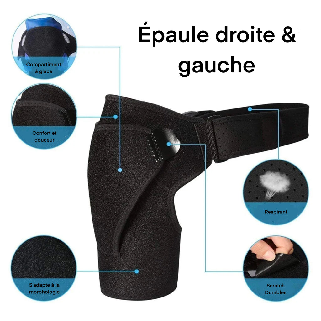 Épaulière de Compression｜Soutien de l’Épaule pour Sport & Confort Quotidien