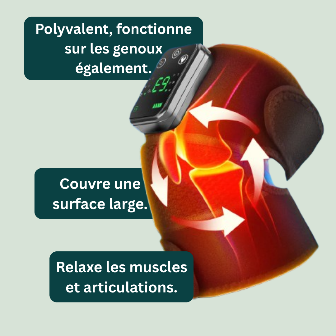 Sangle d’Épaule Ajustable | Chauffante et Compressante | Orthomede