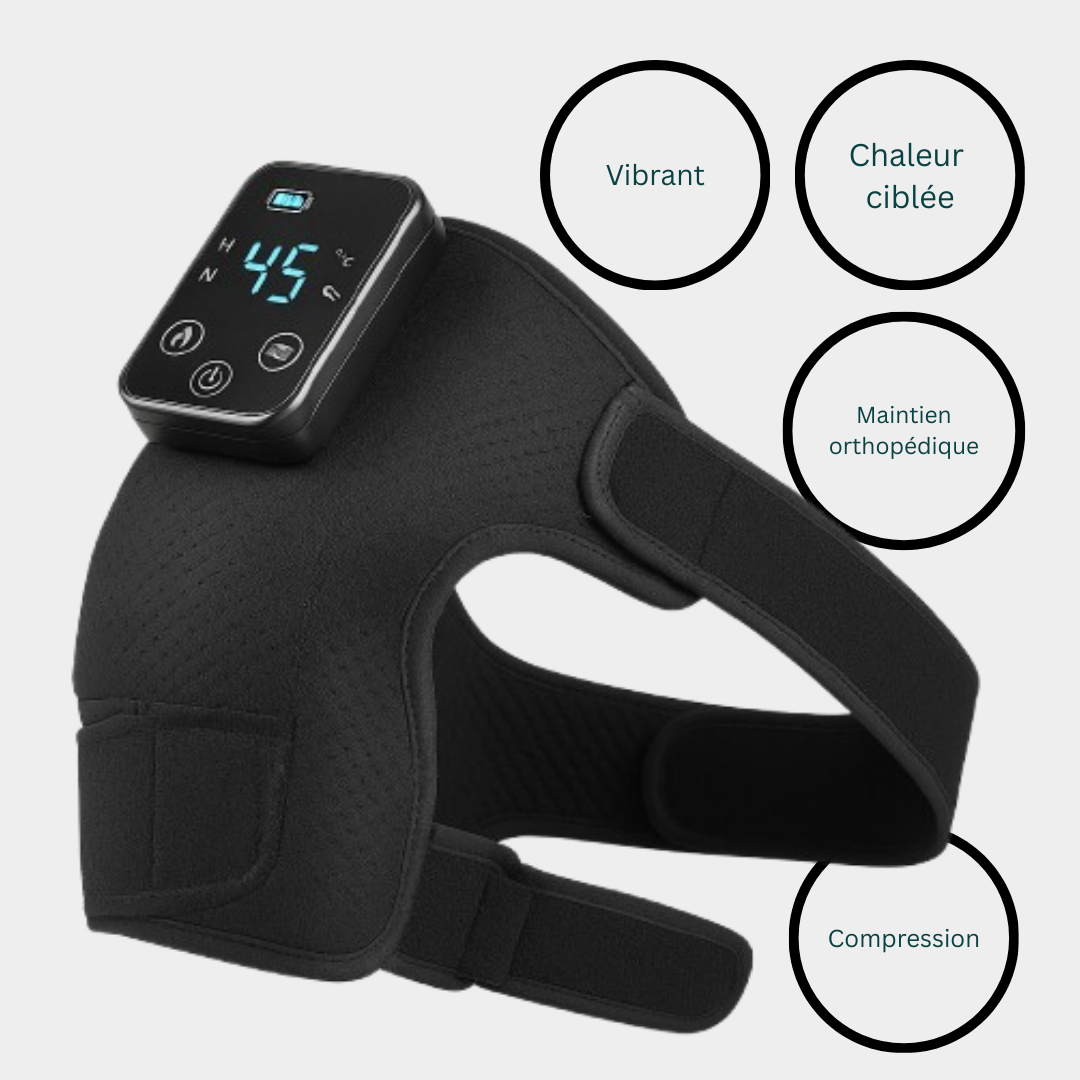 Sangle d’Épaule Ajustable | Chauffante et Compressante | Orthomede